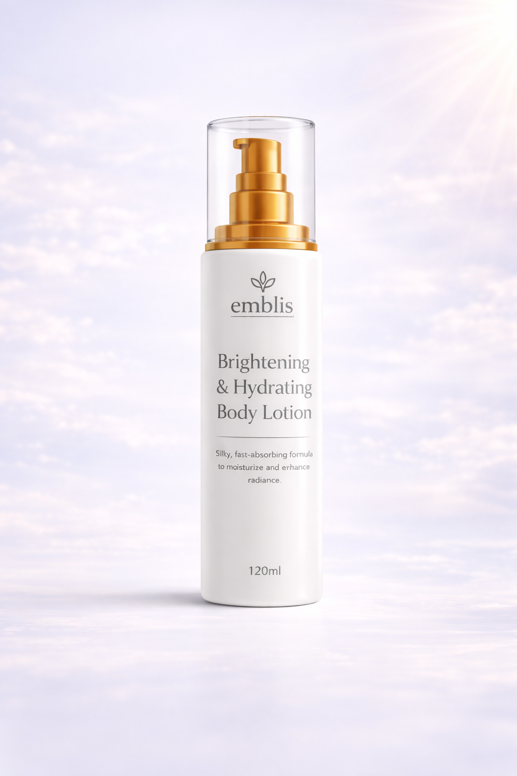 EMBLIS Brightening & Hydrating Body Lotion – 120ml